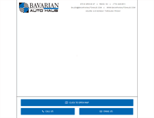 Tablet Screenshot of bavarianautohaus.com